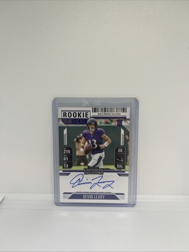 2024 Panini Contenders - #141 Devin Leary Rookie Ticket Auto