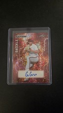 2026 Leaf Baseball Nation GABE GAECKLE Arkansas Poster Autograph Auto 1/3 Red