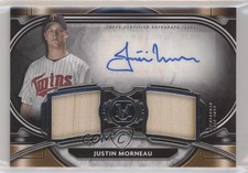 2021 Museum Collection Single-Player Dual Relic 305/349 Justin Morneau Auto 02ka