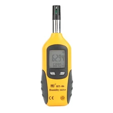 HT-86 Temperature Humidity Meter 2 in 1 Portable Digital Hygrometer Thermomet...