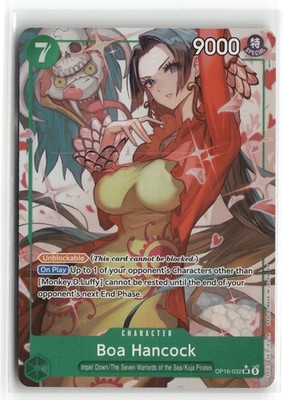 One Piece The Time of Battle Boa Hancock (Alternate Art) OP16-032 SR