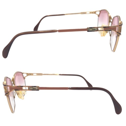 CAZAL MOD.269 col.513 58□15 135 Sunglasses Eyeglass Frames Pink gold metal - Picture 5 of 9