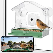 Smart Bird Feeder with Window Camera, 2K HD