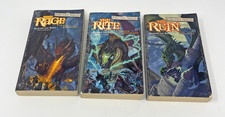 Forgotten Realms The Year Of Rogue Dragons Books 1-3 RAGE RUIN RITE Soft Cover