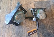 93-97 Oem Jdm Usdm Honda Civic Del Sol Sr2 Aux Bumper Fog Lights Bracket Set 93-97 Oem Jdm Usdm Honda Civic Del Sol Sr2 Aux Bumper Fog Lights Bracket Set
