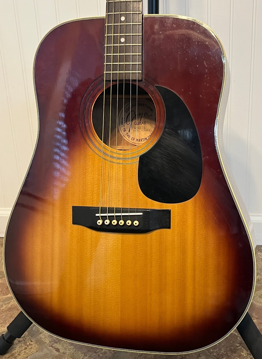 C.F. Martin - Goya G312 TS 1970s Sun-burst Acoustic Guitar with