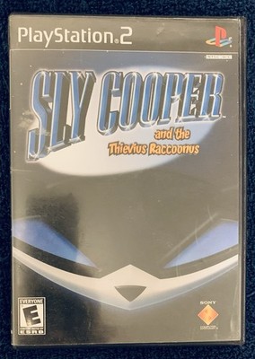 Sly Cooper and the Thievius Raccoonus (PS2, 2003) Black Label No Manual