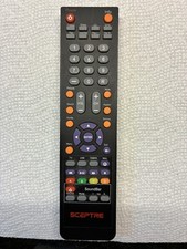 Used Original OEM Sceptre Television 8142026670003C TV Remote control