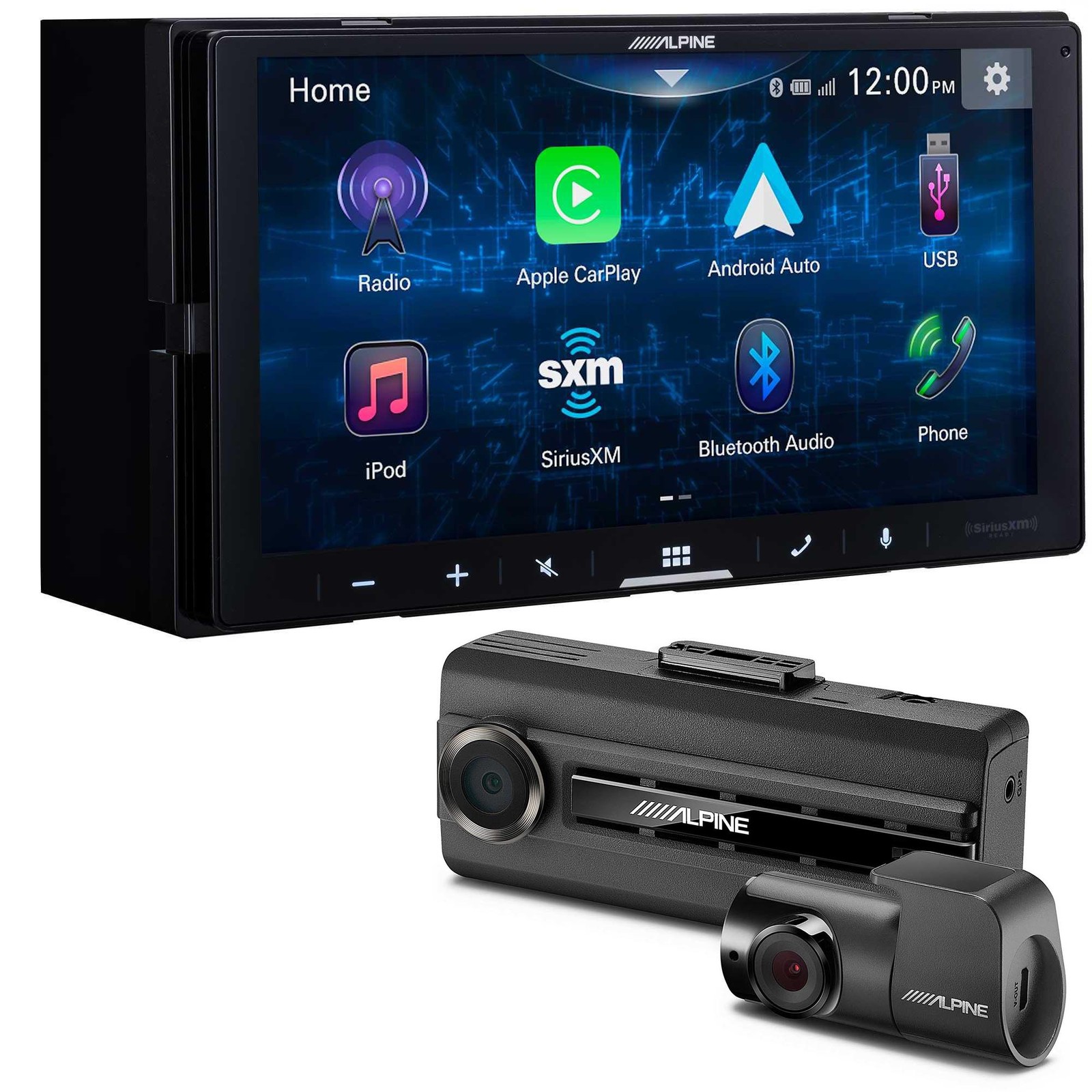 Alpine iLX-W670 7" Shallow-Chassis Digital Multimedia Receiv