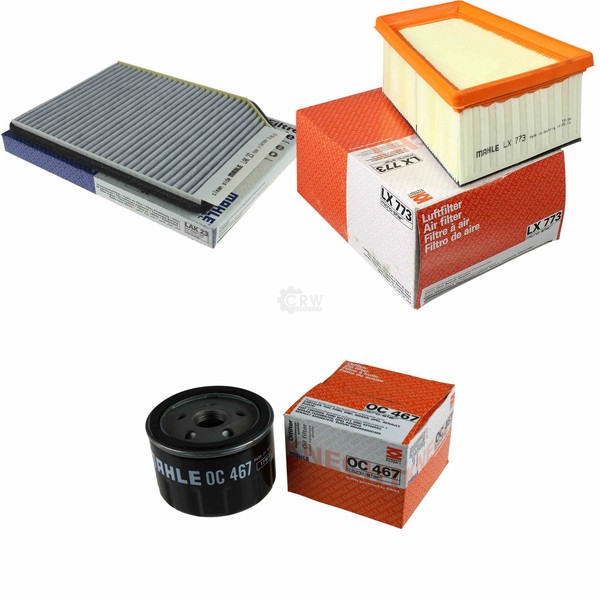 Mahle / Knecht Innenraumfilter LAK 23 Luftfilter LX 773 ÖLfilter OC 467-image