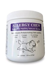 Allergy Chew Chicken Flavor Allergy Relief Soft Chews for Adult Dogs 90 ct