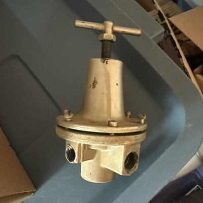 #ad Industrial Air Pressure Regulator with Adjustment Knob Control Valve Tool $80.00