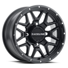 Raceline - A94B-47037+10 - Krank Wheel 14X7 4137 5+2 (+10MM) Black - Can-Am