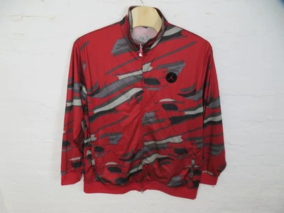 Vintage Nike Jordan VIII 8 Red Black Camo Track Jacket Mens 3XL Full Zip y2k - Image 1 of 4