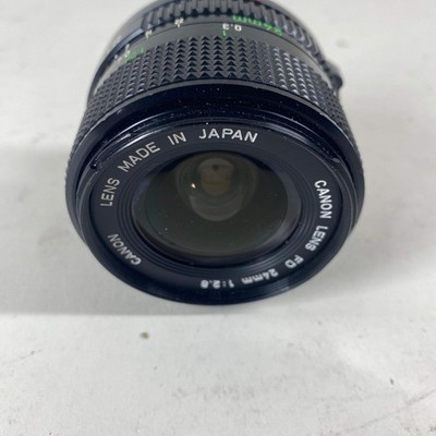 Canon FD 1:2.8 24mm Manual Lens
