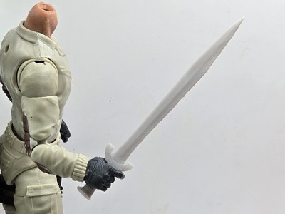 3d Print TITANS CLASH PERSCEUS HAMLIN SWORD 1:12 6'' Classified Legend