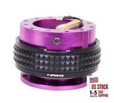 Nrg-srk-210pp-bk Gen 2.1 Steering Wheel Quick Release Adapter 6 Blackpurple