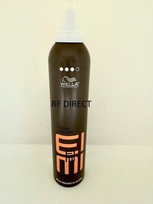 Wella EIMI Extra Volume Strong Hold Mousse 10.1oz New