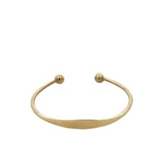 9ct yellow gold torque bangle 12.6g (sh25555l)