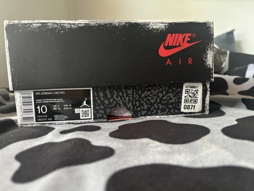 Jordan 3 Black Cement Reimagined