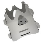 Camping Stove Portable Burning Stove Stainless Steel Wood Stove BBQ Grill