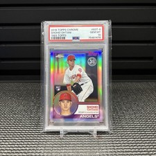 2018 Topps Chrome - Shohei Ohtani 1983 Refractor PAR SP #83T-6 (Rookie)