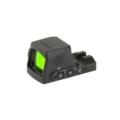 Sig Sauer Electro-Optics SORX1060 Romeo-X Open Black 1 x 6 MOA Red Dot