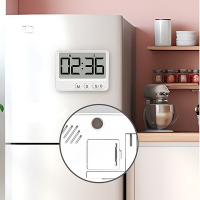 Digitale Timer Uhr 99min 59sec Countdown Count Up mit magnetischem Standfuß