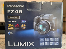 Panasonic Lumix FZ48 Bridgekamera 12,1MP 24x Zoom Full HD 3" Schwarz