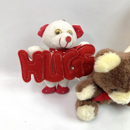 Vintage Small Cute Teddy Bear Lot Of 5 Stuffed Animal Plush 70’s - 80’s - Picture 5 of 10