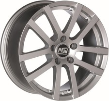 4x Alufelgen MSW 22 für Opel Astra-J P-J/SW -/V 16 Zoll Felgen