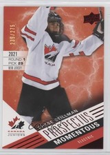 2021 Team Canada Juniors Prospectus Momentous Electric Red Chase Stillman 00gy