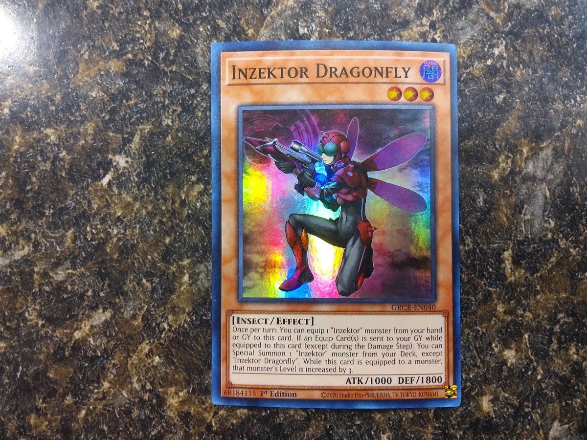 Inzektor DECK CORE Hornet Dragonfly Zektrike Kou-Oh Yugioh | eBay