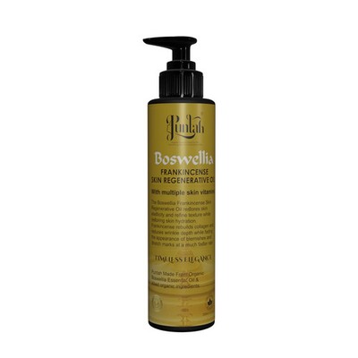 Puntah Frankincense Skin Regenerative Oil - 200 ml 100% Natural - Gold