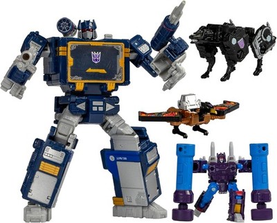 Transformers Soundwave Voyager Class Legacy Converting Action Figure 7 Inch toy