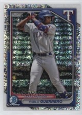 2024 Bowman Draft Chrome Sparkle Refractor /200 Pablo Guerrero #BDC-178 pe8