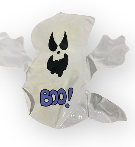 Vtg Fun World Set Of 3 Inflatable Ghost Decorations 7” Purple White - Picture 2 of 4