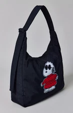 BAGGU UO URBAN OUTFITTERS JOE WARM PEANUTS EMBROIDERED NYLON SHOULDER BAG