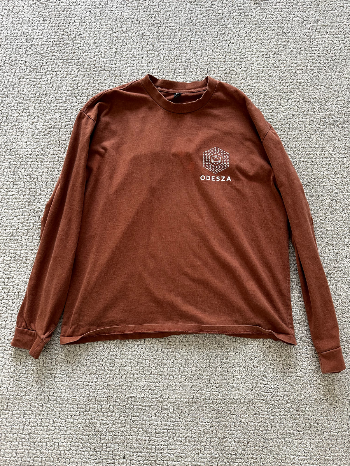Tour Merch - Long Sleeve Burnt Orange