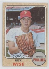 1968 Topps Rick Wise #262 a5h