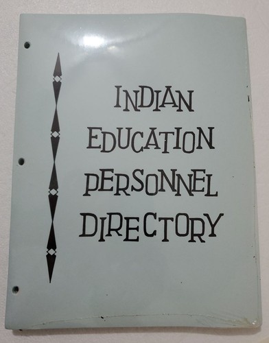 Vintage 1978 Indian Education Personnel Directory - New Mexico Native American - Picture 3 of 6