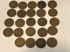 Lot of 24 Indian Head Pennies Assorted Dates, 1902-1907, Circulated, Lot # I2