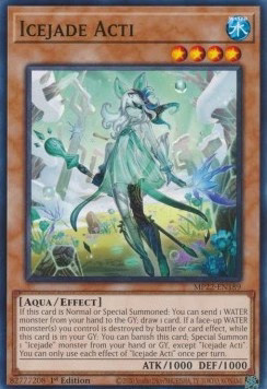 YuGiOh Icejade Acti MP22-EN189 Common Englisch Neu 1st