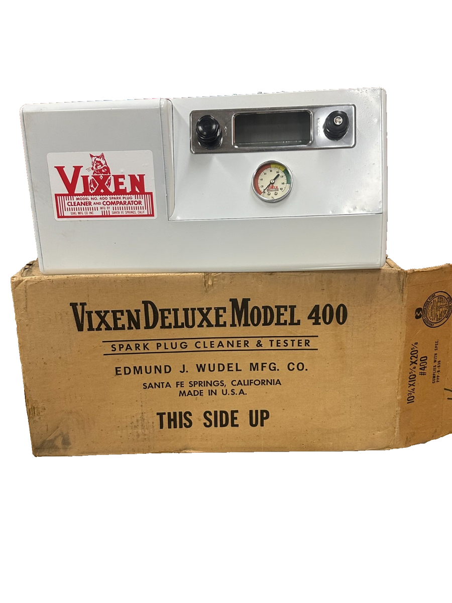 Vintage Vixen Model 400 Spark Plug Cleaner and Tester | eBay