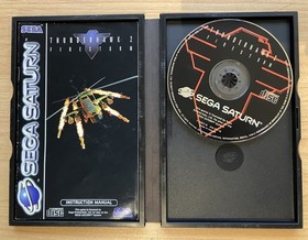 Sega Saturn Thunderhawk 2 Firestorm in OVP mit Anleitung pal dt.