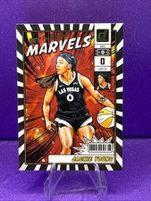 2025 #15 Jackie Young Panini Donruss WNBA Net Marvels Black Insert Aces