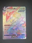 Pokémon TCG Evolving Skies Rayquaza VMAX Rainbow Secret Rare Card 217/203 Mint!