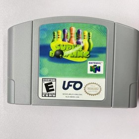 Super Bowling - Nintendo 64 (N64) Must-have for fans Tested and working
