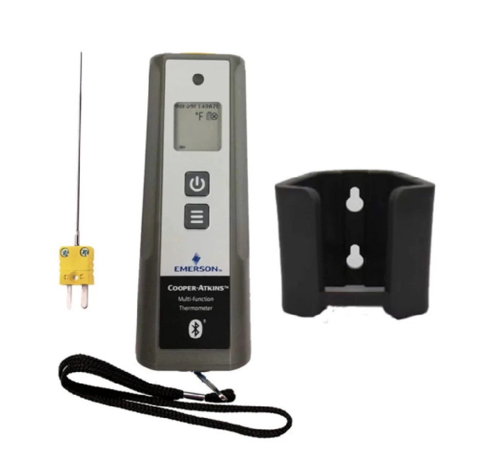 Cooper Atkins 92020-14 Multi-Function Thermometer w/ 51337-K Probe & MFT Bracket