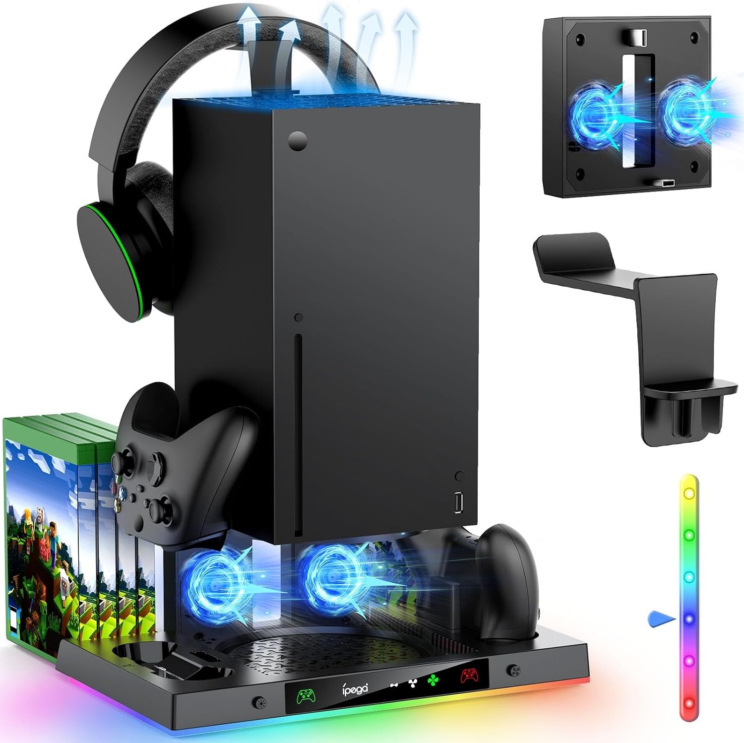Supporto di Ricarica e Ventola per Xbox Series X